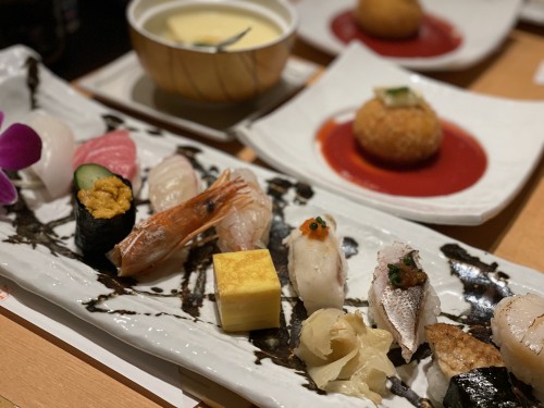 ひょうたん寿司の旬のおまかせ握りセット【天神グルメ】 | 福岡 食べ歩き情報サイト CocoNocoRe